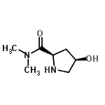 CAS#: 849345-16-0， (4R)-4-Hydroxy-N,N-dimethyl-D-prolinamide