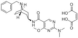 CAS#: 84936-78-7， N-(8-Benzyl-3-beta-Nortropanyl)-2-(Dimethylamino)-4-Methoxy-5-Pyrimidinecarboxamide Monomaleate