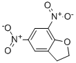 structure of CAS# 84944-77-4, 2,3-Dihydro-5,7-Dinitrobenzofuran;2,3-Dihydro-5,7-Dinitrobenzofuran 97%;5,7-Dinitro-2,3-Dihydrobenzofuran;2,3-Dihydro-5,7-Dinitrobenzofuran
