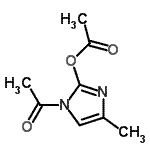 CAS#: 849454-49-5， 1-Acetyl-4-methyl-1H-imidazol-2-yl acetate