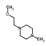 CAS 登录号：849459-55-8， 1-(2-甲氧基乙基)-4-甲基哌嗪