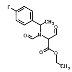 CAS#: 84962-54-9， Ethyl N-[1-(4-fluorophenyl)ethyl]-N-formyl-3-oxoalaninate