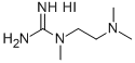 structure of CAS# 849776-24-5, N-[2-(Dimethylamino)Ethyl]-N-Methylguanidine Hydroiodide