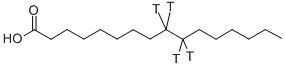CAS#: 84982-60-5， Hexadecanoic-9,9,10,10-T4acid