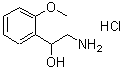 CAS#: 849928-40-1， 2-Amino-1-(2-Methoxy-Phenyl)-Ethanol Hydrochloride