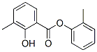 CAS 登录号:85006-08-2, 2-羟基-3-甲基-苯甲酸 2-甲基苯基酯