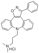CAS#: 85008-88-4， N,N-Dimethyl-3-phenyl-8H-Dibenz(b,f)isoxazolo(4,5-d)azepine-8-propanamine monohydrochloride