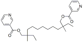 CAS#: 85018-76-4， [2-Ethyl-2,10-Dimethyl-10-(Pyridine-3-Carbonyloxymethyl)Dodecyl] Pyridine-3-Carboxylate