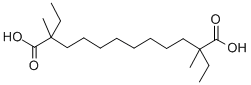 CAS#: 85018-92-4， 2,11-Diethyl-2,11-Dimethyl-Dodecanedioic Acid