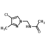 CAS#: 850255-09-3， N-[(4-Chloro-3-methyl-1H-pyrazol-1-yl)methyl]acetamide