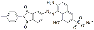 CAS#: 85030-28-0， Sodium 6-Amino-5-[[2,3-Dihydro-1,3-Dioxo-2-(p-Tolyl)-1H-Isoindol-5-Yl]Azo]-4-Hydroxynaphthalene-2-Sulphonate