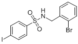 CAS#: 850349-14-3， N-(2-Bromo-Benzyl)-4-Iodo-Benzenesulfonamide