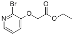 structure of CAS# 850349-18-7, (2-Bromo-Pyridin-3-Yloxy)-Acetic Acid Ethyl Ester;(2-BROMO-PYRIDIN-3-YLOXY)-ACETIC ACID ETHYL ESTER;Ethyl [(2-Bromopyridin-3-Yl)Oxy]Acetate