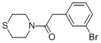 CAS#: 850349-34-7， 2-(3-Bromo-Phenyl)-1-Thiomorpholin-4-Yl-Ethanone