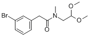 CAS#: 850349-40-5， 2-(3-Bromo-Phenyl)-N-(2,2-Dimethoxy-Ethyl)-N-Methyl-Acetamide