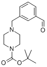 structure of CAS# 850375-08-5, Tert-Butyl 4-(3-Formylbenzyl)Tetrahydro-1(2H)-Pyrazinecarboxylate;TERT-BUTYL 4-(3-FORMYLBENZYL)TETRAHYDRO-1(2H)-PYRAZINECARBOXYLATE;Tert-Butyl 4-(3-Formylbenzyl)Piperazine-1-Carboxylate;3-(1-PIPERIDINYL)BENZALDEHYDE, N4-BOC PROTECTED