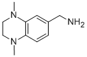 structure of CAS# 850375-15-4, (1,4-Dimethyl-1,2,3,4-Tetrahydroquinoxalin-6-Yl)Methylamine;(1,4-DIMETHYL-1,2,3,4-TETRAHYDROQUINOXALIN-6-YL)METHYLAMINE;6-(AMINOMETHYL)-1,4-DIMETHYL-1,2,3,4-TETRAHYDROQUINOXALINE