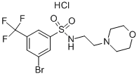 CAS#: 850411-19-7， 3-Bromo-N-(2-Morpholin-4-Yl-Ethyl)-5-Trifluoromethyl-Benzenesulfonamide Hydrochloride
