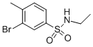 structure of CAS# 850429-65-1, N-Ethyl-3-Bromo-4-Methylbenzenesulfonamide;3-Bromo-N-Ethyl-4-Methyl-Benzenesulfonamide;Zinc04369276