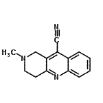 CAS#: 850464-28-7， 2-Methyl-1,2,3,4-tetrahydrobenzo[b][1,6]naphthyridine-10-carbonitrile