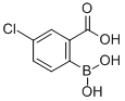 结构式 CAS# 850568-07-9, (2-羧基-4-氯)苯硼酸