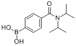 结构式 CAS# 850568-33-1, 4-(二异丙基氨基甲酰)苯硼酸