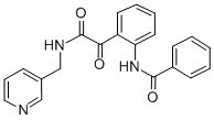 CAS#: 85080-26-8， 2-(Benzoylamino)-alpha-Oxo-N-(3-Pyridinylmethyl)-Benzeneacetamide