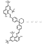 CAS#: 85098-59-5， Tetrasodium 8,8'-[1,1-cyclohexanediylbis(4,1-phenylene-2,1-diazenediyl)]bis(7-hydroxy-1,3-naphthalenedisulfonate)