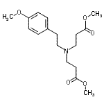 CAS#: 85098-69-7， Dimethyl 3,3'-{[2-(4-methoxyphenyl)ethyl]imino}dipropanoate