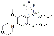 CAS#: 85099-31-6， 5-Methoxy-4-(Morpholin-4-Yl)-2-[(p-Tolyl)Thio]Benzenediazonium Hexafluorophosphate