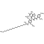 CAS#: 85099-39-4， N-{2,5-Diethoxy-4-[methyl(octadecyl)sulfamoyl]phenyl}-3-(2,4-dimethoxyphenyl)-2-(1,3-dimethyl-2,6-dioxo-1,2,3,6-tetrahydro-7H-purin-7-yl)-3-oxopropanamide