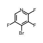 CAS#: 851178-96-6， 4-Bromo-2,3,5-trifluoropyridine