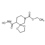 CAS#: 85118-31-6， Ethyl 10-(hydroxycarbamoyl)-1,4-dioxa-7-azaspiro[4.5]decane-7-carboxylate