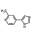 CAS#: 851262-44-7， 4-(1H-Imidazol-4-yl)-2-methylpyridine