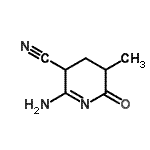 CAS#: 851322-21-9， 2-Amino-5-methyl-6-oxo-3,4,5,6-tetrahydro-3-pyridinecarbonitrile