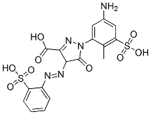 CAS#: 85153-43-1， 1-(5-Amino-2-Methyl-3-Sulphophenyl)-4,5-Dihydro-5-Oxo-4-[(2-Sulphophenyl)Azo]-1H-Pyrazole-3-Carboxylic Acid