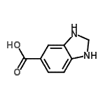CAS#: 851669-20-0， 2,3-Dihydro-1H-benzimidazole-5-carboxylic acid