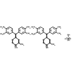 CAS#: 85188-02-9， 4,4'-[(4-Imino-3-methyl-2,5-cyclohexadien-1-ylidene)methylene]bis(2-methylaniline) sulfate (2:1)