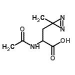 CAS 登录号：851960-88-8， -alpha--(乙酰氨基)-3-甲基-3H-双吖丙啶-3-丙酸