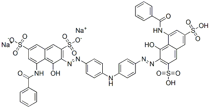 CAS#: 85223-30-9， Disodium 3,3'-[Iminobis(4,1-Phenyleneazo)]Bis[5-(Benzoylamino)-4-Hydroxynaphthalene-2,7-Disulphonate]