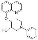 CAS#: 85239-27-6， 1-(Ethylphenylamino)-3-(8-Quinolinyloxy)-2-Propanol