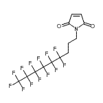 CAS#: 852527-41-4， 1-(4,4,5,5,6,6,7,7,8,8,9,9,9-Tridecafluorononyl)-1H-pyrrole-2,5-dione