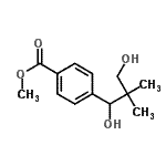 CAS#: 853180-34-4， Methyl 4-(1,3-dihydroxy-2,2-dimethylpropyl)benzoate