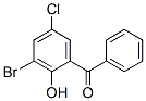 结构式 CAS# 85346-47-0, (3-溴-5-氯-2-羟基苯基)苯基-甲酮