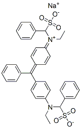 CAS#: 85353-70-4， N-Ethyl-N-[4-[[4-[Ethyl[(Sulfophenyl)Methyl]Amino]Phenyl]Phenylmethylene]-2,5-Cyclohexadien-1-Ylidene]-alphaR-Sulfo-Benzenemethanaminium Inner Salt Sodium Salt