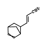 CAS#: 85391-86-2， (2E)-3-(Bicyclo[2.2.1]hept-5-en-2-yl)acrylonitrile