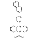 CAS#: 853945-48-9， {10-[4-(2-Naphthyl)phenyl]-9-anthryl}boronic acid