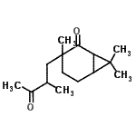 CAS#: 85409-65-0， 3,7,7-Trimethyl-3-(2-methyl-3-oxobutyl)bicyclo[4.1.0]heptan-2-one