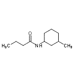 CAS#: 854428-32-3， N-(3-Methylcyclohexyl)butanamide