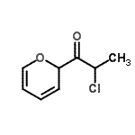 CAS#: 854667-30-4， 2-Chloro-1-(2H-pyran-2-yl)-1-propanone